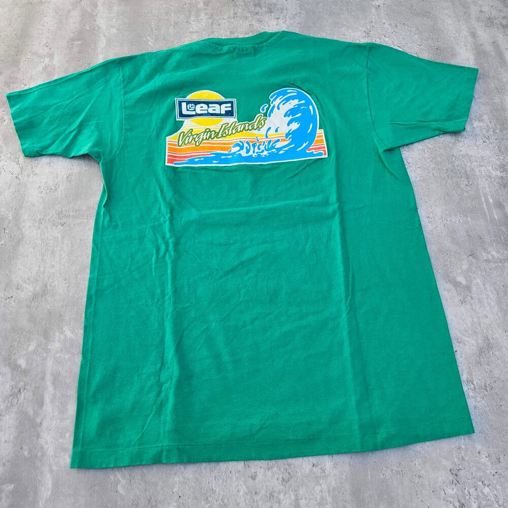 Vintage Jolly Rancher Candy Shirt Size XL Green Single Stitch